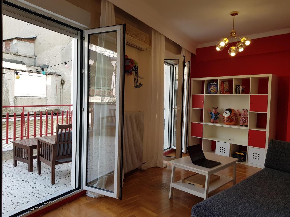 Quiet City Centre Apartment With Large Balcony Tessalónica Exterior foto